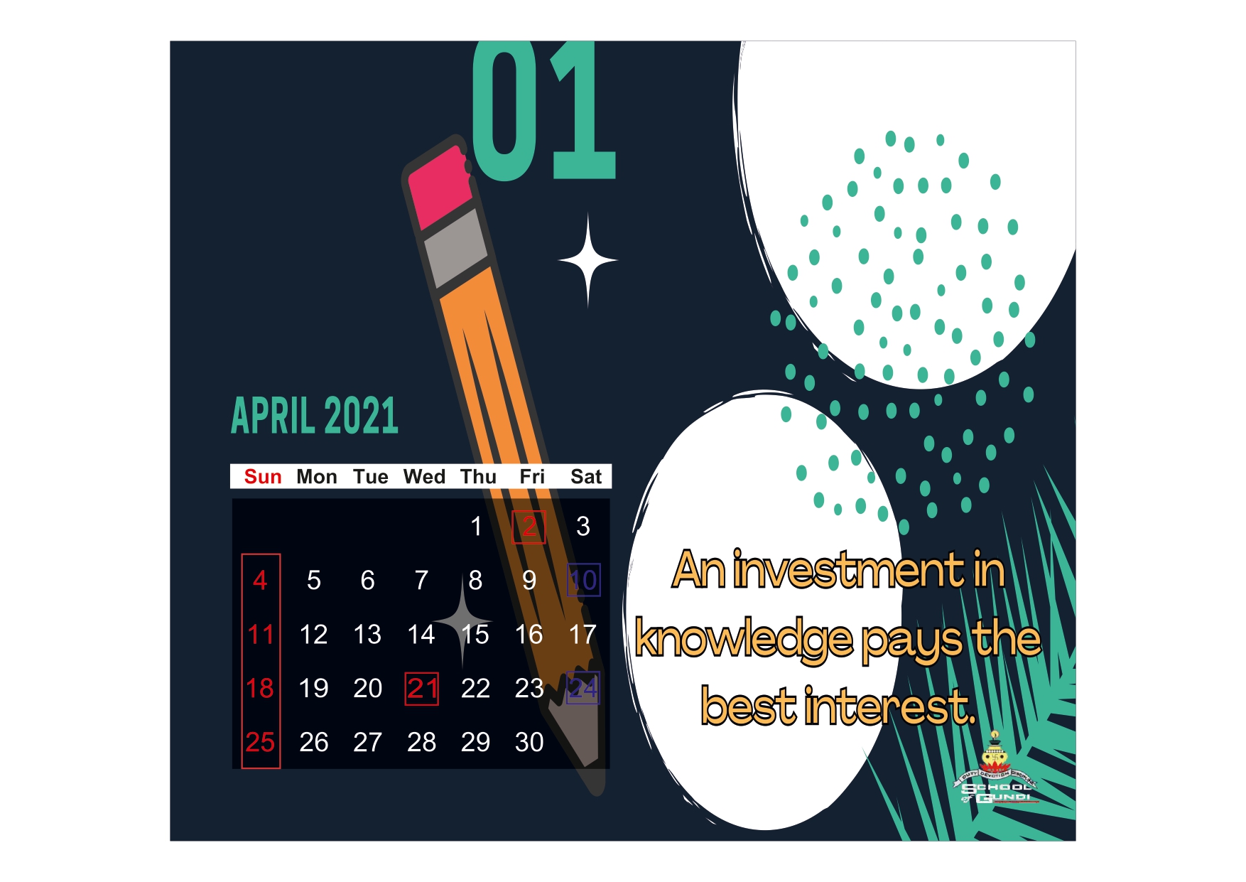 Academic Calendar 2021-01 34