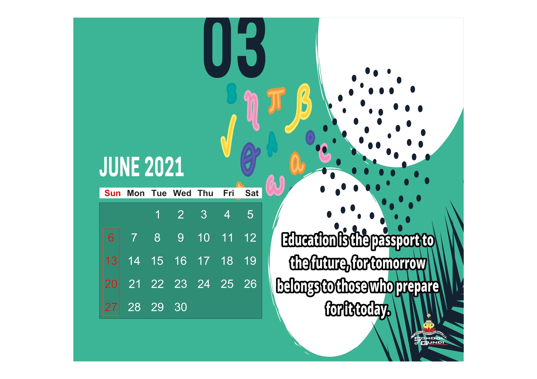 Academic Calendar 2021-03 36
